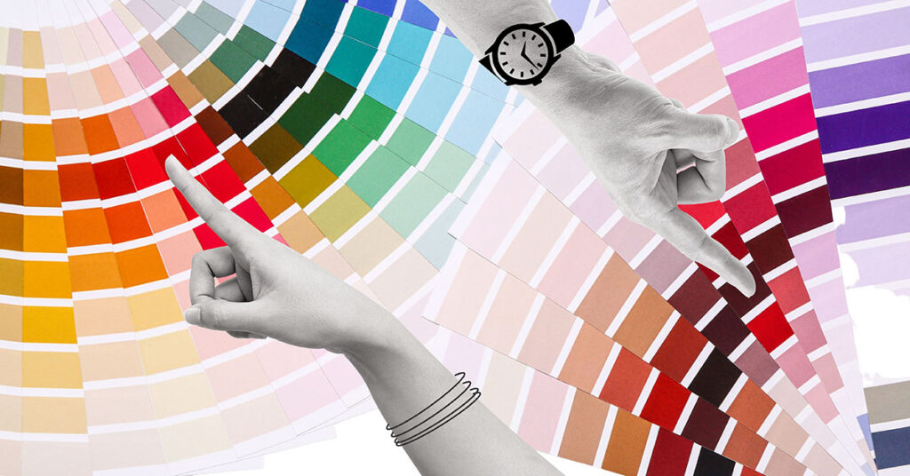 Psihologija barv pri spletnem oblikovanju - izbira barv